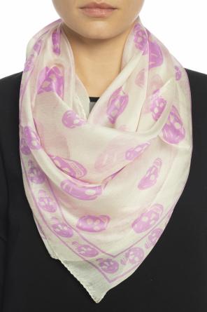 Skull motif scarf, zdjęcie 2 Skull motif scarf od Alexander McQueen
